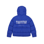 Trapstar Decoded Hooded Puffer Jacket 2.0 - Dazzling Blue
