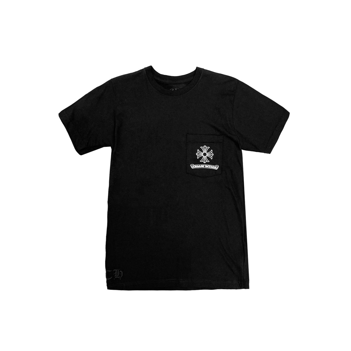 Chrome Hearts Script USA Dagger Logo Black T-Shirt