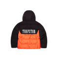 Trapstar Decoded Puffer Jacket - Black / Orange