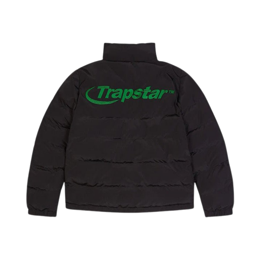 Trapstar Hyperdrive Puffer Jacket - Black / Green