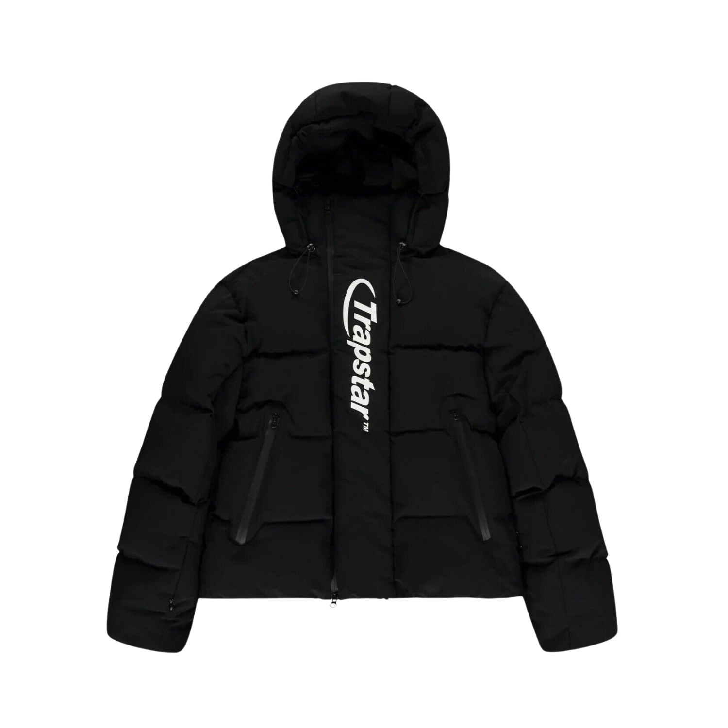 Trapstar Hyperdrive Technical Puffer Jacket - Black / White
