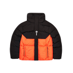 Trapstar Decoded Puffer Jacket - Black / Orange