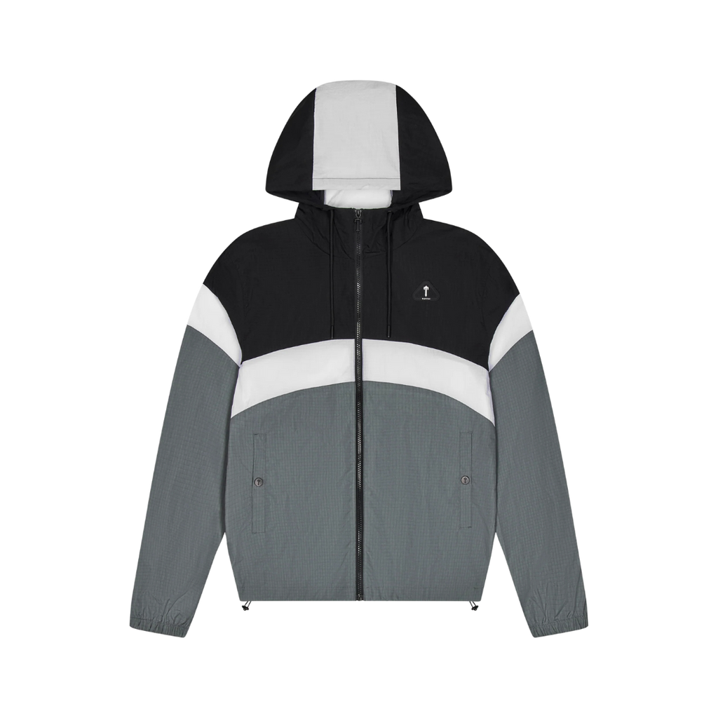 Trapstar Irongate Metal Badge Windbreaker Jacket - Black