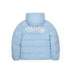Trapstar Irongate Arch Reversible Puffer Jacket AW25 - Black / Light Blue