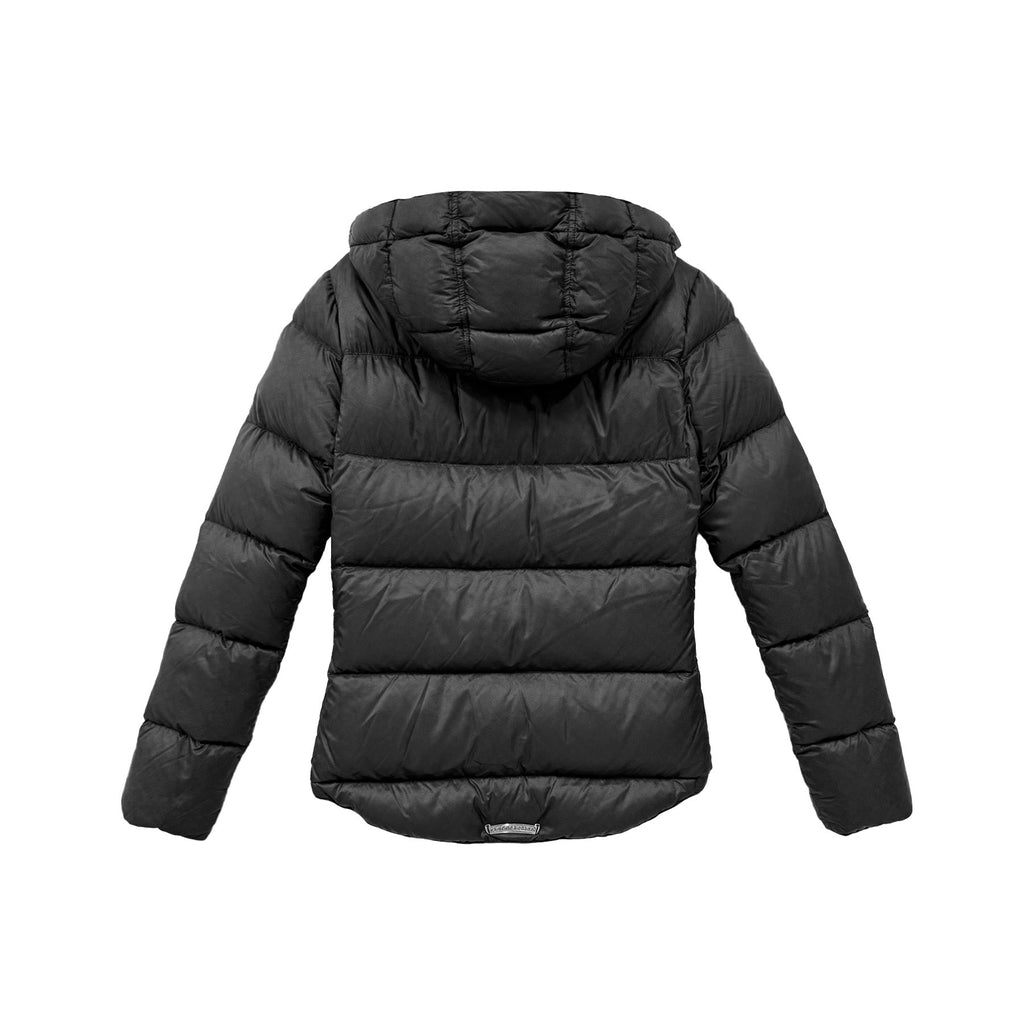 Chrome Hearts Women's Puffer Down Jacket in Black