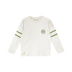 Chrome Hearts 33 Horseshoe Logo Long Sleeve Tee in White