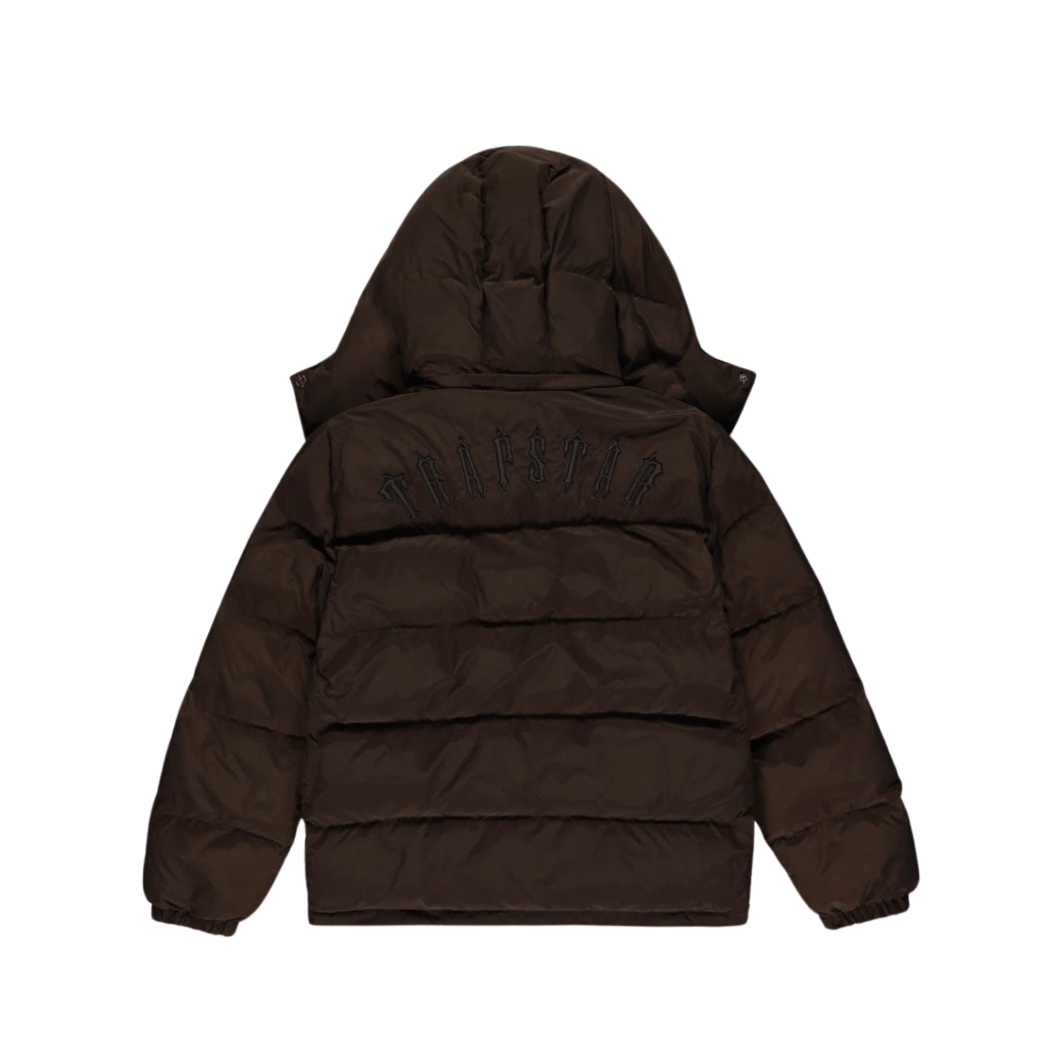 Trapstar Irongate Detachable Hooded Puffer Jacket - Brown