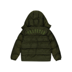 Trapstar Irongate Detachable Hooded Puffer Jacket - Olive