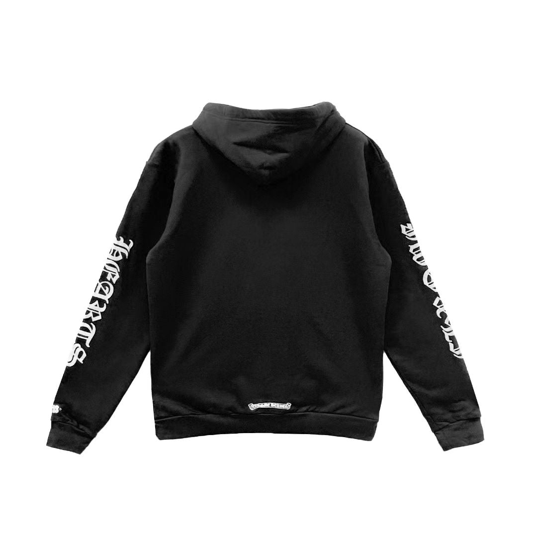 Chrome Hearts 1988 Script Pullover Hoodie in Black