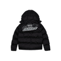 Trapstar Shooters Hooded Puffer Jacket - Black / Reflective