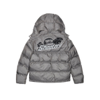 Trapstar Shooters Hooded Puffer Jacket - Grey