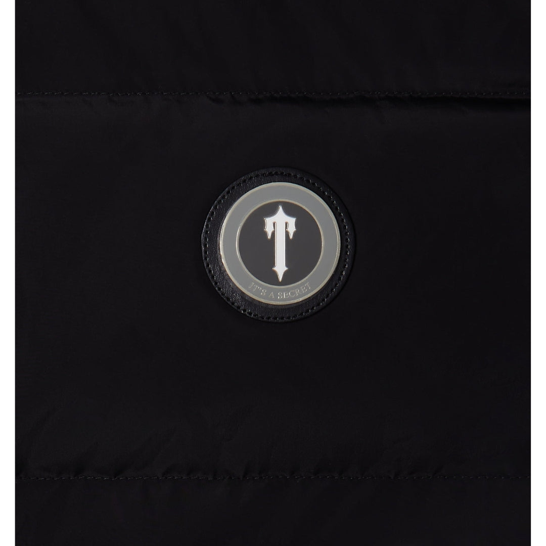 Trapstar Irongate Detachable Hooded Puffer Jacket - Black