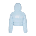 Trapstar Women's Decoded 2022 Hooded Puffer Jacket - Ice Blue
