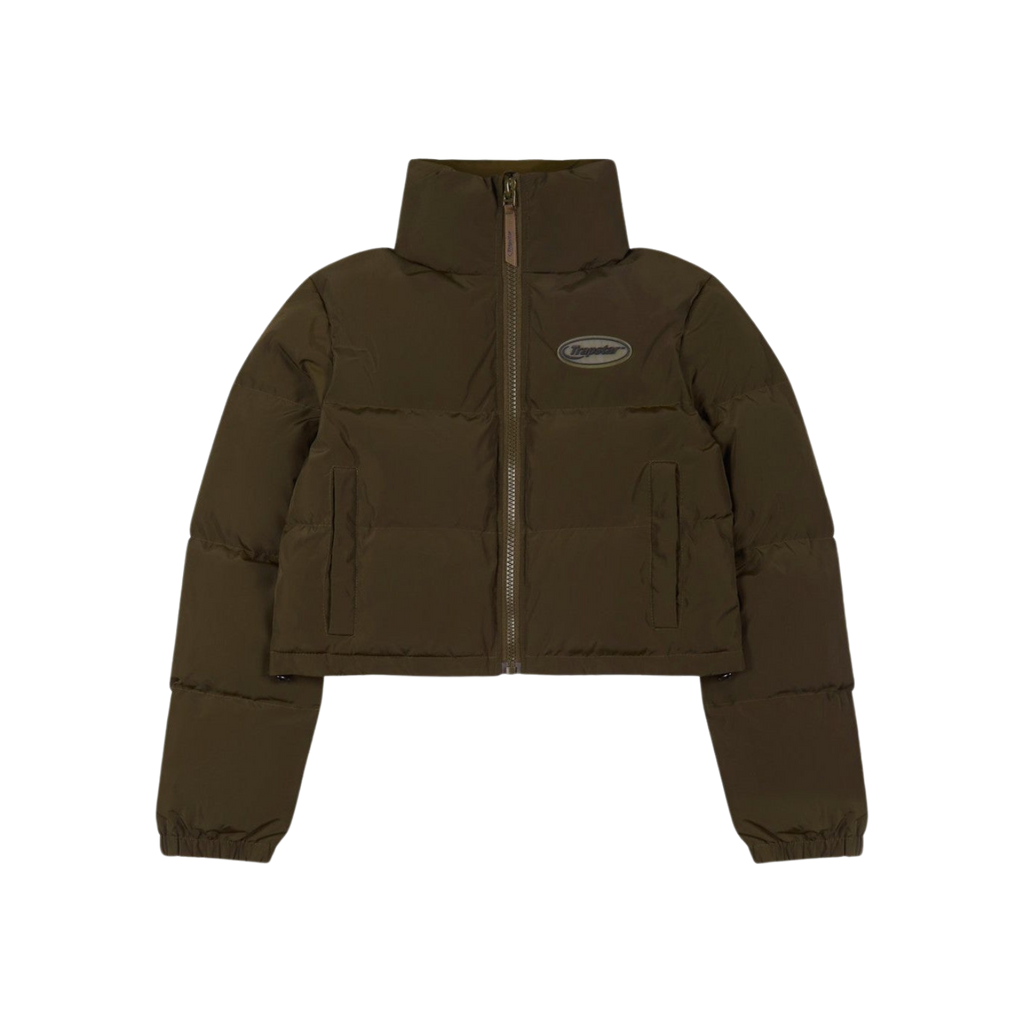 Trapstar Women's Hyperdrive Puffer Jacket - Olive