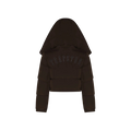 Trapstar Women's Irongate Detachable Hooded Puffer Jacket - Brown