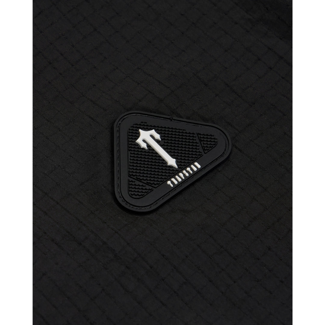 Trapstar Irongate Metal Badge Windbreaker Jacket - Black