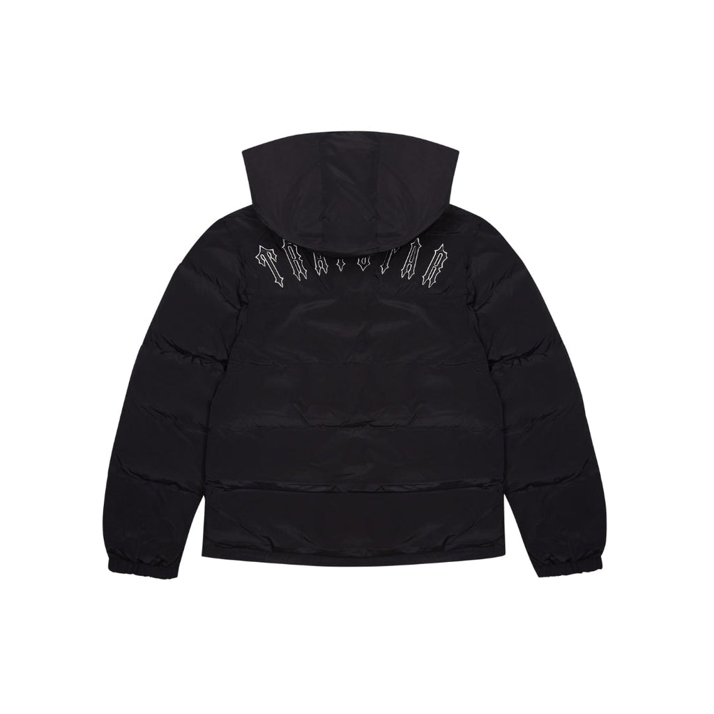 Trapstar Irongate Detachable Hooded Puffer Jacket - Black