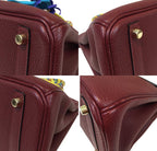 Hermes Birkin 30 Rouge H Togo Leather Gold Hardware