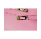 Hermes Kelly JPG Pochette 5P Pink Swift Leather Palladium Hardware