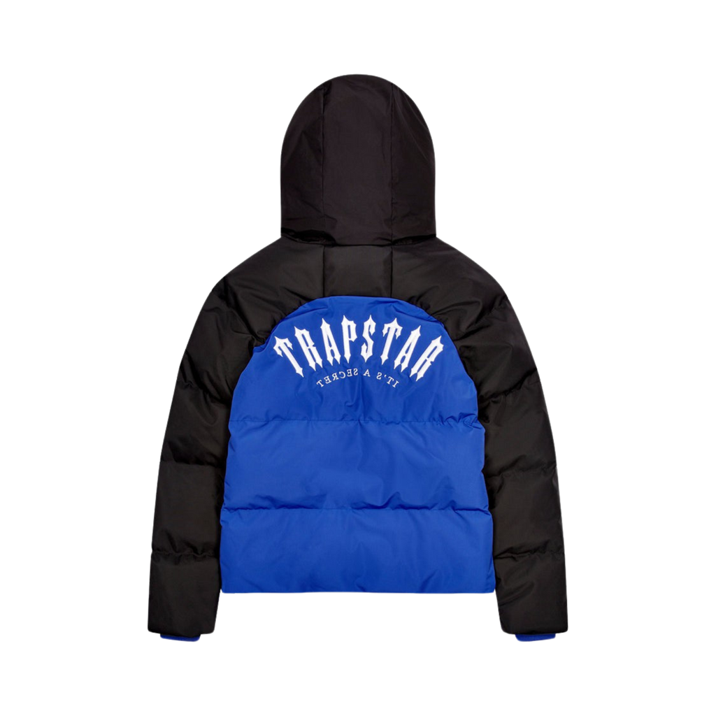 Trapstar Irongate Arch Puffer Jacket AW23 - Blue / Black