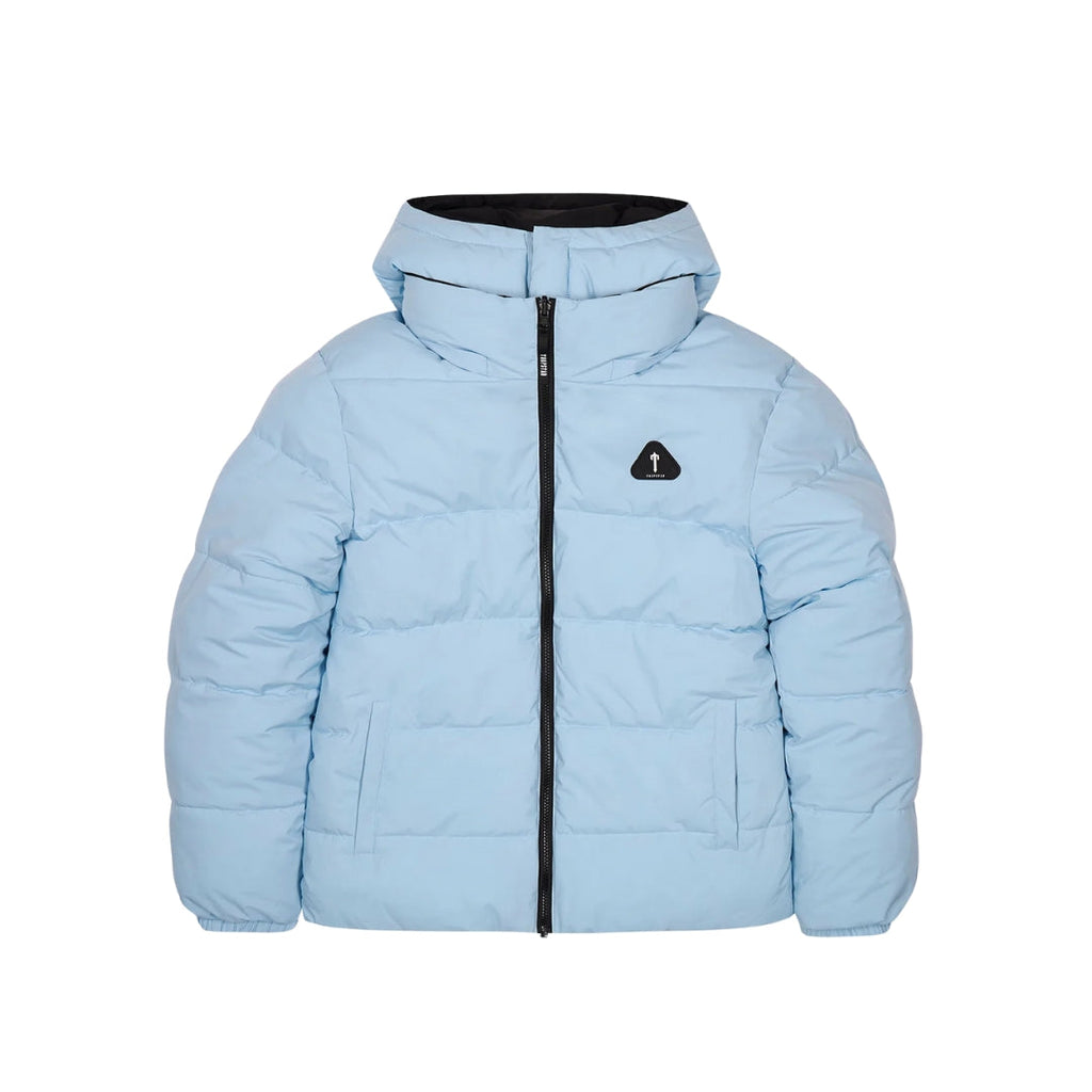 Trapstar Irongate Arch Reversible Puffer Jacket AW25 - Black / Light Blue