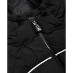 Trapstar Irongate Arch Piping Puffer Jacket - Black / White