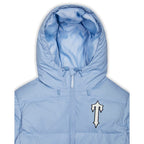 Trapstar Irongate Arch Hooded Puffer Jacket - Light Blue