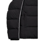 Trapstar Irongate Arch Piping Puffer Jacket - Black / White