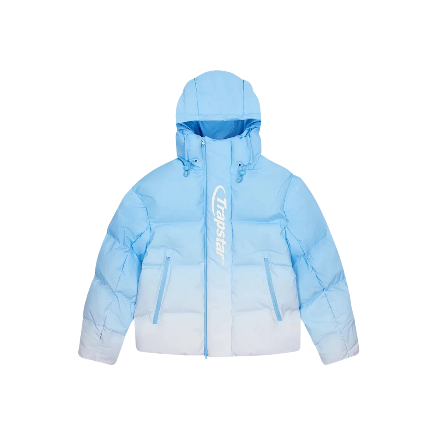 Trapstar Hyperdrive Technical Puffer Jacket - Blue Gradient