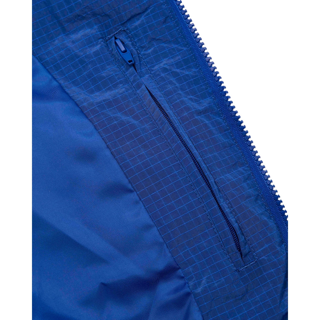 Trapstar Hyperdrive Ripstop Puffer Jacket - Blue / Orange