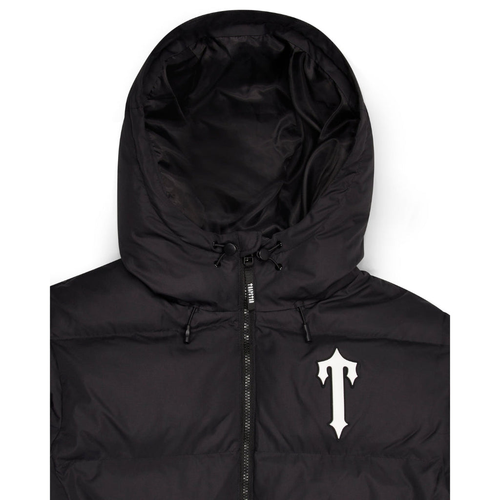 Trapstar Irongate Hooded Puffer Jacket - Black