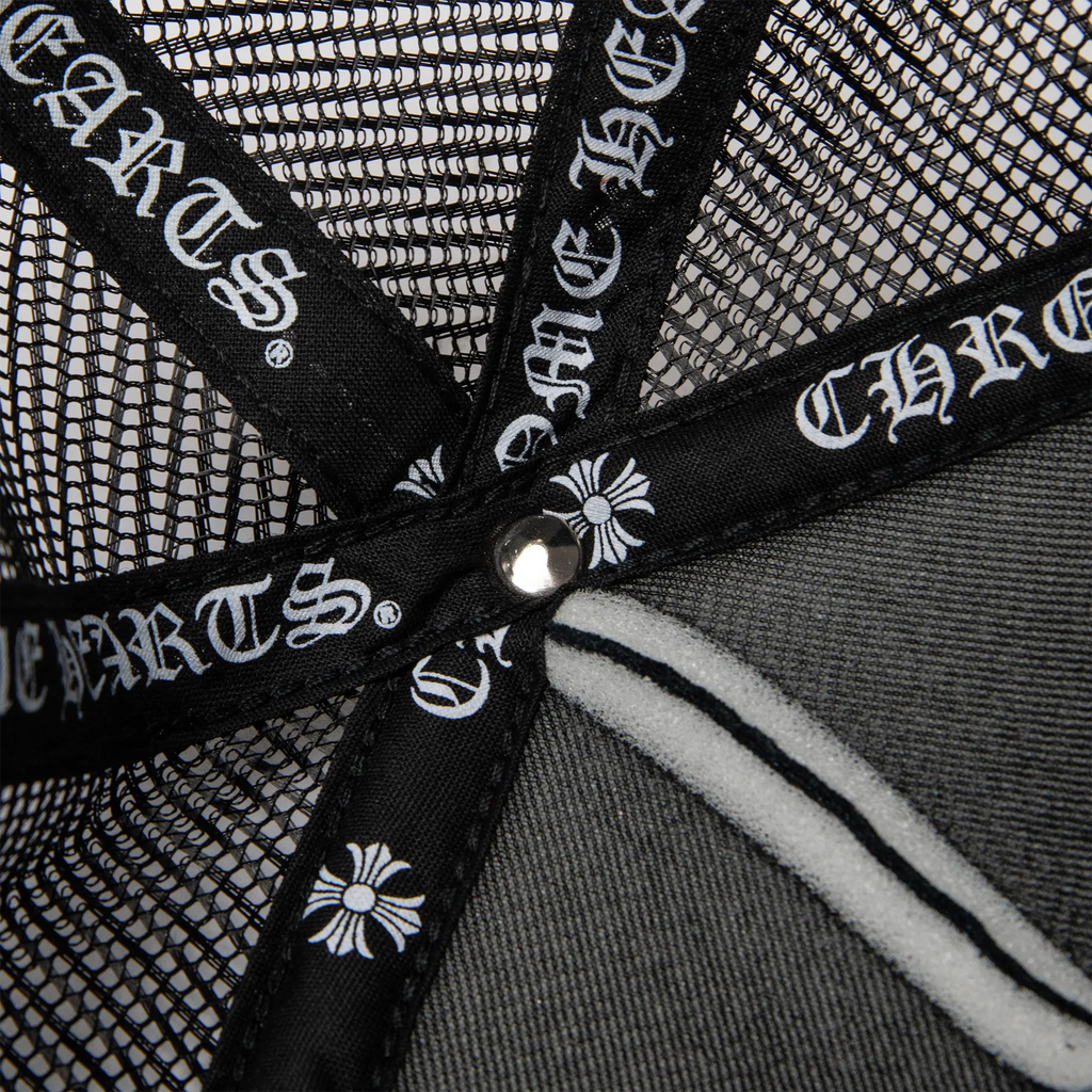 Chrome Hearts CH London Trucker Cap - Black