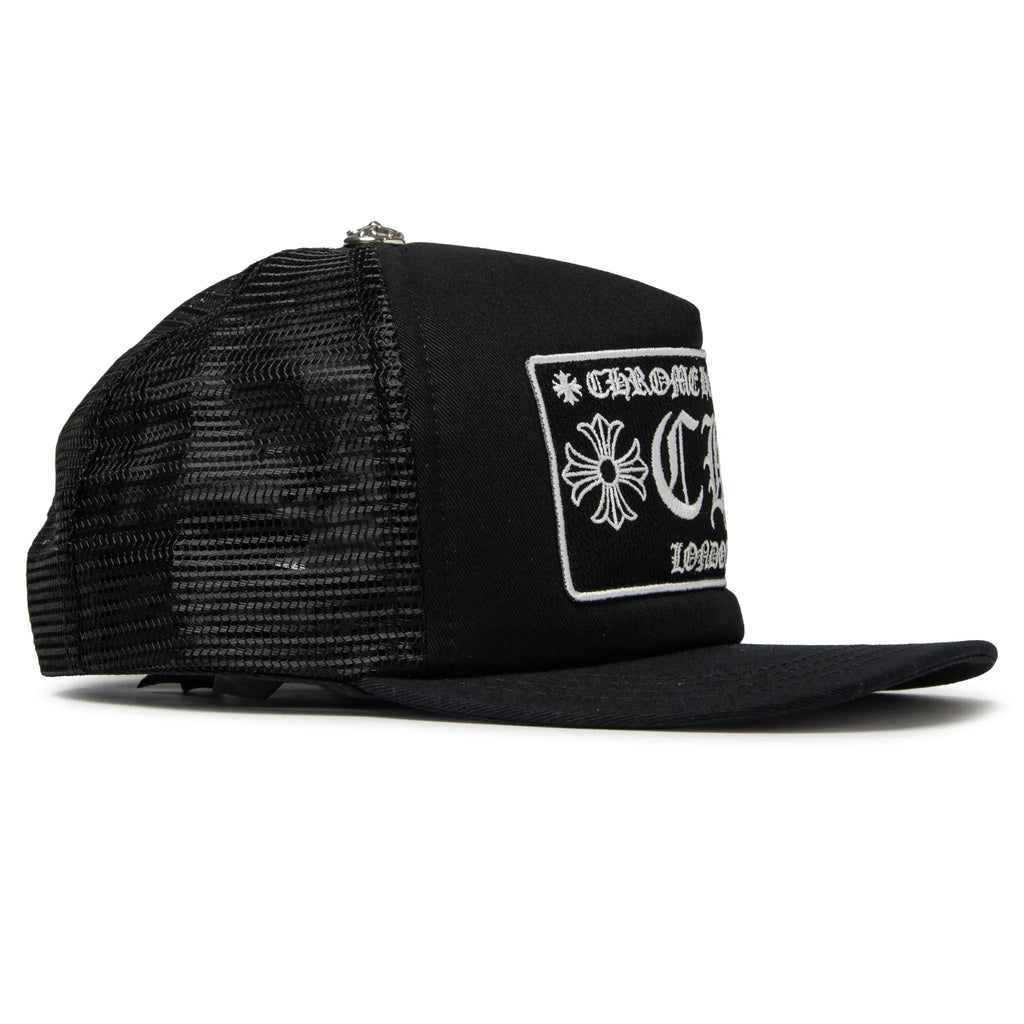 Chrome Hearts CH London Trucker Cap - Black