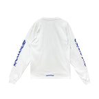 Chrome Hearts Blue Neck Logo Long Sleeve T-Shirt Tee back