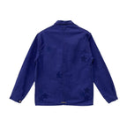 Chrome Hearts Star Patch Work Jacket Blue back