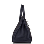 Hermes Bleu Nuit Togo Birkin 30cm Palladium Hardware