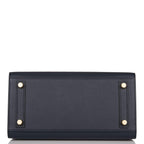 Hermes Birkin Sellier 25 Bleu Indigo Epsom Gold Hardware