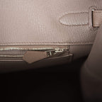 Hermes Birkin 35cm Etain Epsom Palladium Hardware