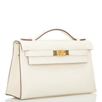 Hermes Nata Swift Mini Kelly Pochette Gold Hardware