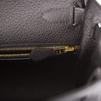 Hermes Black Togo Retourne Kelly 28cm Gold Hardware