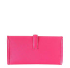 Hermes Jige 29 Rose Tyrien Epsom Leather Clutch
