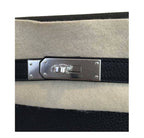 Hermes Kelly 28 Black Togo Leather Palladium Hardware