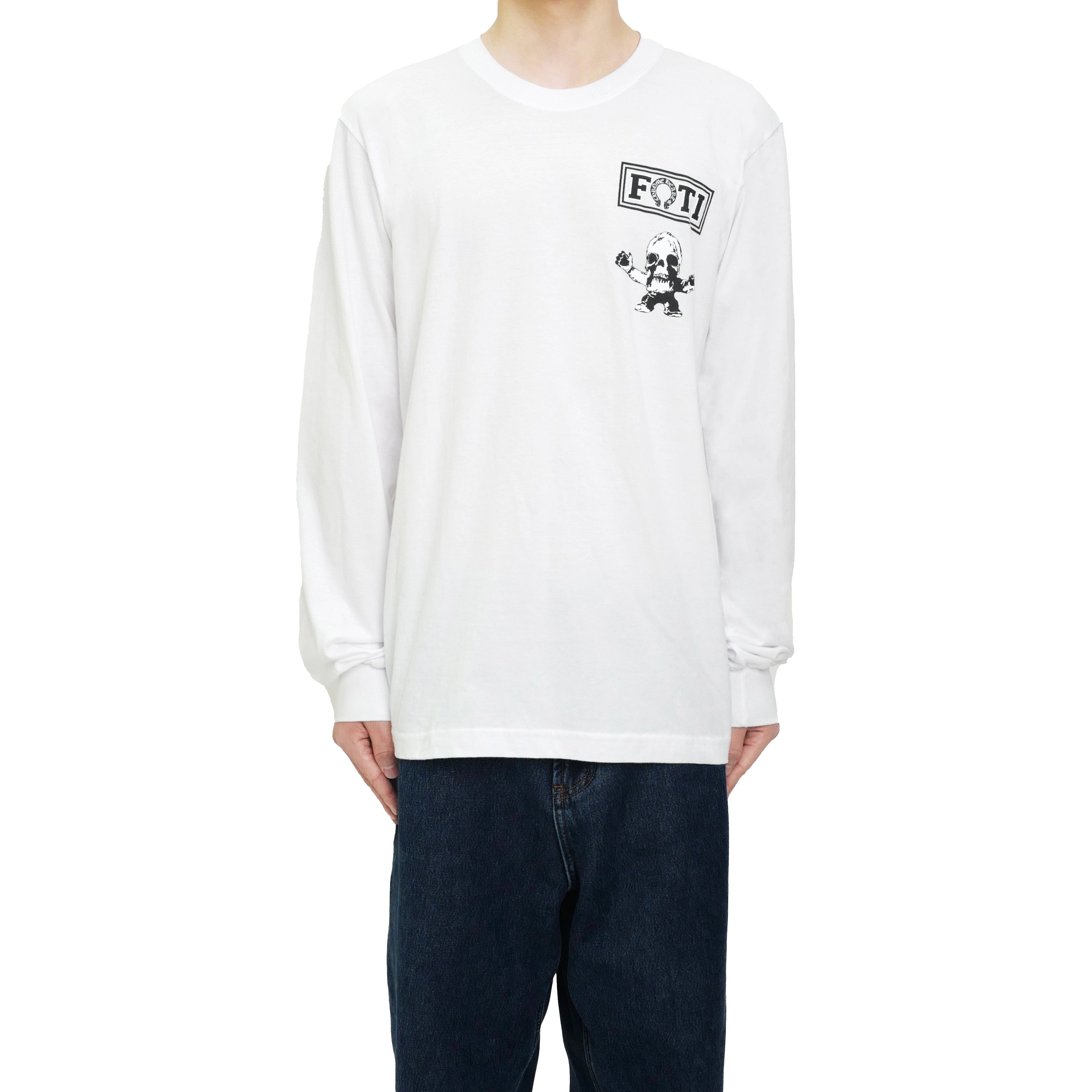 Chrome Hearts Multi Foti White Long Sleeve T-Shirt Tee