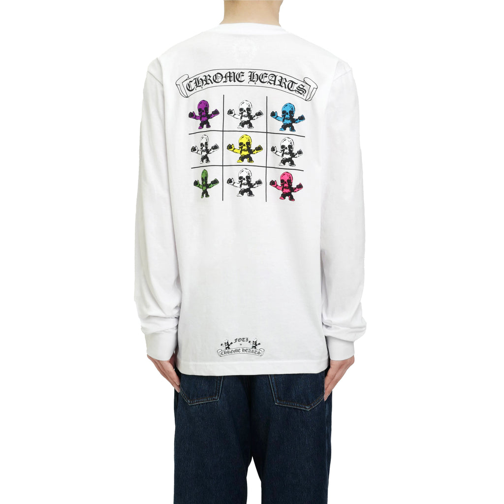 Chrome Hearts Multi Foti White Long Sleeve T-Shirt Tee