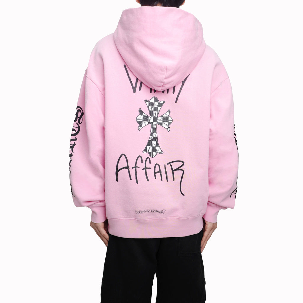 Chrome Hearts Matty Boy Vanity Pullover Hoodie in Pink