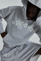 Sp5der Vvs Hoodie - Heather Grey