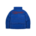 Trapstar Hyperdrive Ripstop Puffer Jacket - Blue / Orange