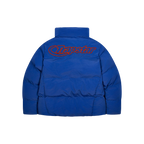 Trapstar Hyperdrive Ripstop Puffer Jacket - Blue / Orange