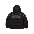 Trapstar Irongate Arch Piping Puffer Jacket - Black / White
