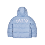 Trapstar Irongate Arch Hooded Puffer Jacket - Light Blue